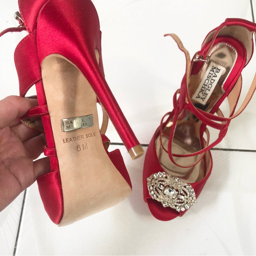 🌸Brand new🌸 Authentic Red Badgley Mischka Heels